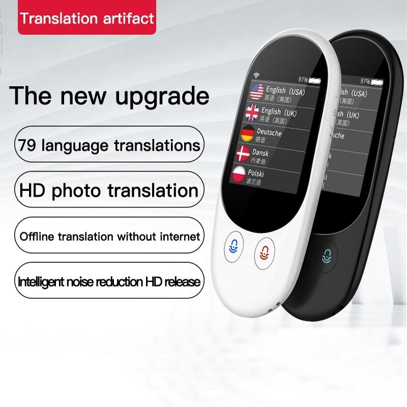 ElectrónicosTraductor inteligente - escaneo instantáneo de voz/foto - pantalla táctil - WiFi - multi-idioma