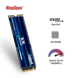 Discos duros SSDKingSpec - SSD M2 NVME - disco duro interno - 128GB - 256GB - 512GB - 1TB