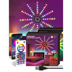 Fireworks - LED strip - Bluetooth - WiFi - LED - app control - music / sound syncStage & events lighting