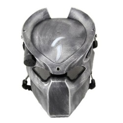 MáscaraAlien Vs predator - lobo solitario - máscara táctica de cara completa - con lámpara - Halloween / fiesta