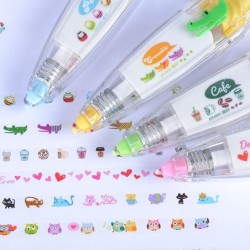 Bolígrafos & lápices?Cinta correctora creativa - bolígrafo - corrector - adhesivo decorativo