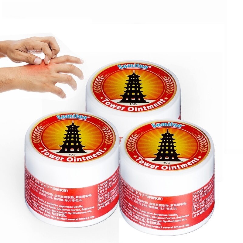 Original Gold Tower Balm - pain relief ointment - 10gMassage
