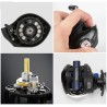 Metal fishing reel - winding ring - ultra light - magnetic brake - right / left handed - 7.2:1 - 8KGTools