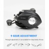 Metal fishing reel - winding ring - ultra light - magnetic brake - right / left handed - 7.2:1 - 8KGTools