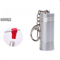 EAS security tag remover - detacher - 6000GS - pocket magnet - with keychainEAS