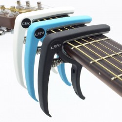 GuitarrasCejilla de guitarra de plástico - para instrumento de 6 cuerdas