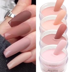 Esmalte de uñasPolvo acrílico para uñas - polvo rosa claro