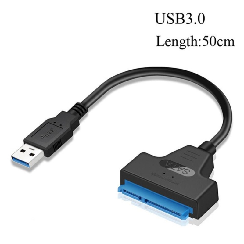Unidades de disco duroCable USB 3.0 a SATA de 22 pines - SSD de 2,5 pulgadas