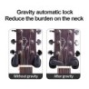 GuitarrasSoporte para guitarra de pared - antideslizante - con bloqueo automático