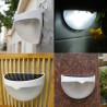 Iluminación solarAplique de jardín con energía solar - resistente al agua - 6 LED