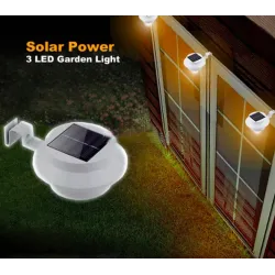 Iluminación solarLampa ogrodowa zasilana energią słoneczną - LED - wodoodporna