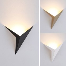 ApliquesAplique LED moderno - diseño triangular - aluminio - 3W - 220V