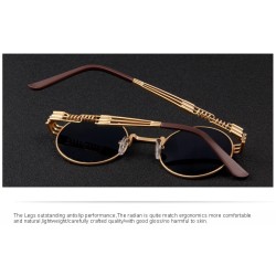 Metal retro round sunglasses - UV400 - unisexSunglasses