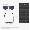 Fashionable men' sunglasses - polarized - UV400Sunglasses