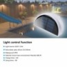 Iluminación solarAplique de exterior - lámpara solar - sensor de movimiento - resistente al agua - 6 LED