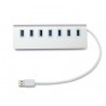 Aluminum splitter - USB 3.0 - 7 port USB - HUBHubs