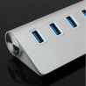 Aluminum splitter - USB 3.0 - 7 port USB - HUBHubs