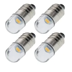 E10E10 - 1447 - Bombilla LED - 3V / 6V / 12V - 4 / 8 piezas