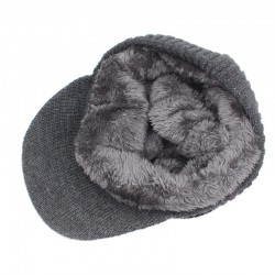 Sombreros / gorrasConjunto de gorro de invierno para hombre con bufanda