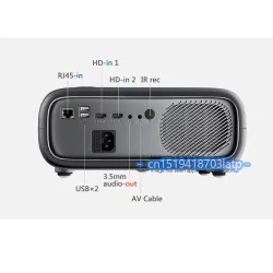 ProyectoresAUN AKEY9S - Proyector LED HD - Android - Bluetooth - WIFI - 4K - 1080P