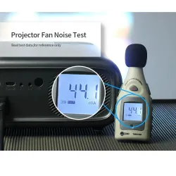 ProyectoresAUN AKEY9S - Proyector LED HD - Android - Bluetooth - WIFI - 4K - 1080P