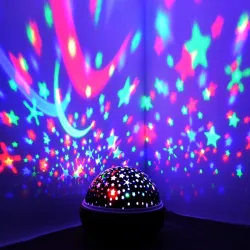 Iluminación de escenarios y eventosProyector LED cielo estrellado - lámpara de noche - USB