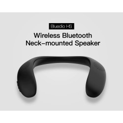 Altavoz BluetoothBluedio HS - altavoz de cuello - Bluetooth 5.0 - graves - FM - ranura para tarjeta SD - micrófono
