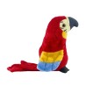 Plush talking parrot - repeats what you say - waves its wings - plush toyCuddly toys