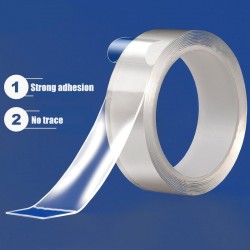 Adhesivos & cintasNano-cinta de doble cara - adhesiva - transparente - reutilizable - impermeable