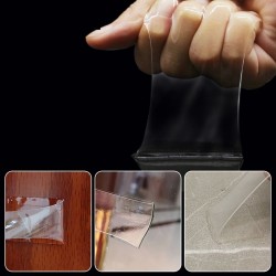 Adhesivos & cintasNano-cinta de doble cara - adhesiva - transparente - reutilizable - impermeable