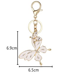 Crystal butterfly - keychainKeyrings