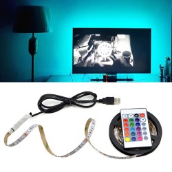 Tiras de LEDTira LED USB - Iluminación de fondo TV - SMD 3528 - 5V - 50cm - 1m - 2m - 3m - 4m - 5m
