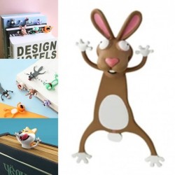 OficinaMarcadores 3D - con forma de animal - para libros / cuadernos