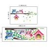 Pegatinas de paredFamilia de búhos en árbol / pájaros - vinilo adhesivo para pared - removible