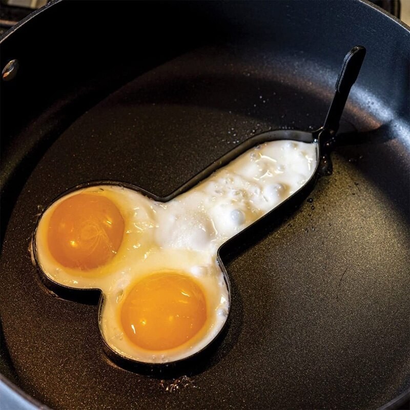 Moldeadores de huevosMolde de huevo divertido - forma de pene