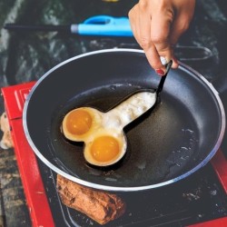 Moldeadores de huevosMolde de huevo divertido - forma de pene