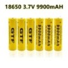 Baterías3.7V - 9900mah - 18650 - Batería de iones de litio - recargable