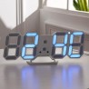 RelojesReloj de pared 3D moderno - LED - despertador digital - con luz