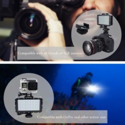 AccesoriosLámpara LED ultrabrillante - 50M sumergible bajo el agua - para cámaras GoPro / Canon / SLR