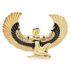 BrochesHada grande de Egipto - Águila en vuelo - Broche de oro