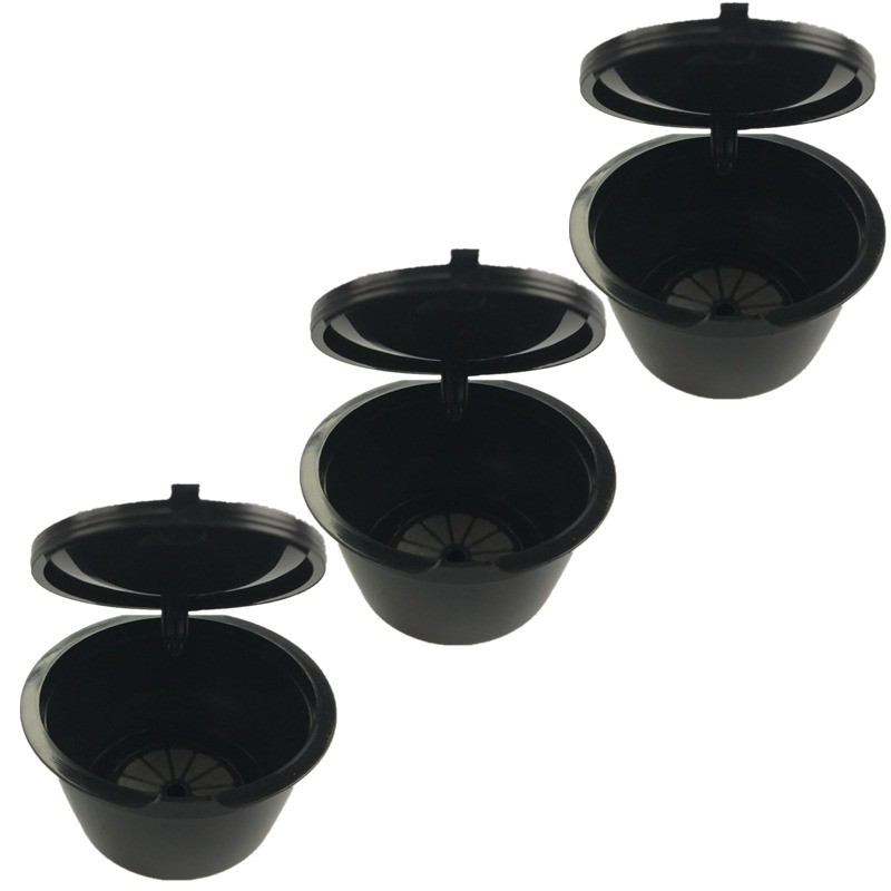 CoffeewareCápsulas de café de plástico - recargables - para Dolce Gusto - 3 piezas