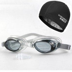 NataciónGorro de natación impermeable - gafas - set