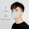 Mascarillas bucalesKN95 - PM2.5 - mascarilla de protección bucal / facial - con válvula de aire - antibacteriana - anti coron...