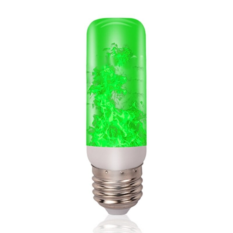 E27Bombilla LED efecto fuego - llama parpadeante - 4 modos - 3W - E27