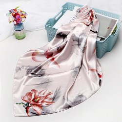 PañuelosBufanda de seda de moda con estampado - pañuelo para el cuello