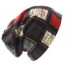 2 in 1 - winter hat / scarf - plaid design - unisexHats & Caps