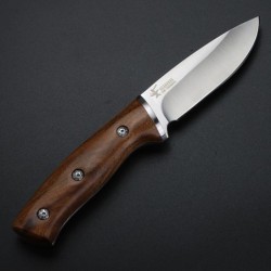 Cuchillos & multitoolsCuchillo táctico / de caza - mango de madera