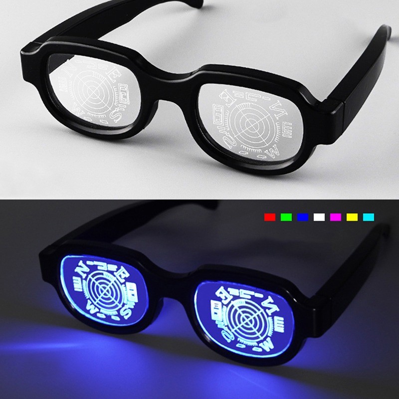 Gafas de solGafas luminosas LED - estilo punk - USB