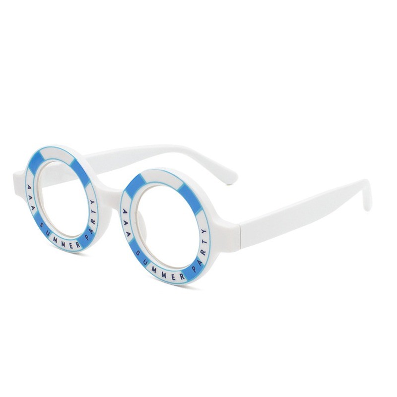 Gafas de solGafas de sol redondas retro - lentes transparentes