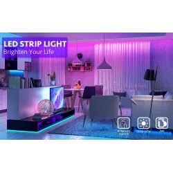 RGB LED strip - Bluetooth - with remote controllerLED strips